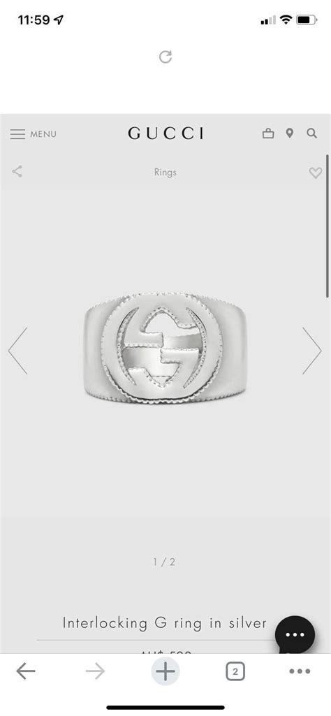 gucci rings adelaide